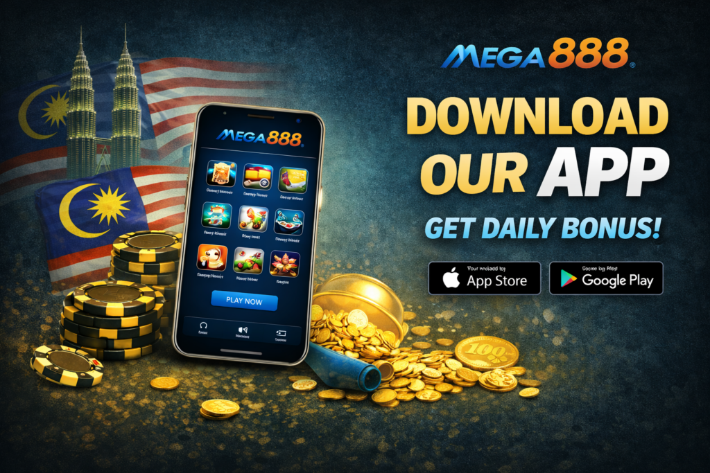 Mega888 mobile app bonus
